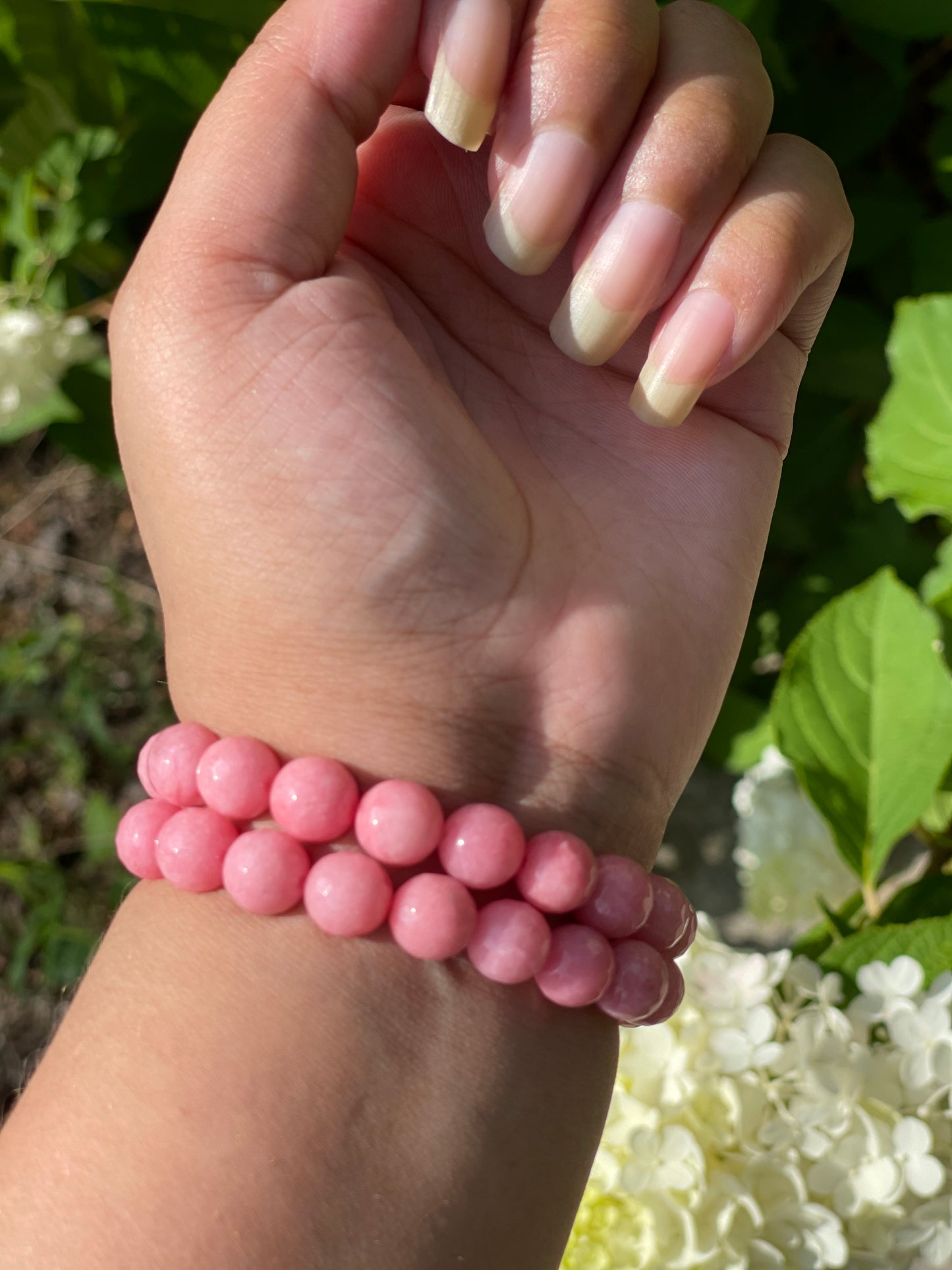 Strawberry Quartz Bracelet